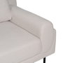 BigBuy Home Canapé Crème 216 x 86 x 90 cm