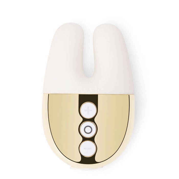 Vibration de Stimulation Double Le Wand Blanc