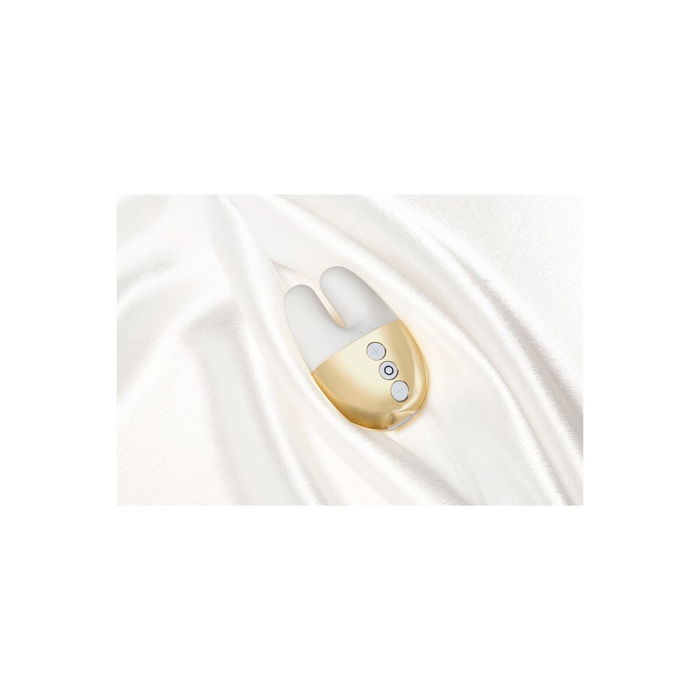 Vibration de Stimulation Double Le Wand Blanc