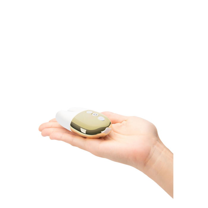 Vibration de Stimulation Double Le Wand Blanc