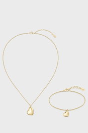 Hugo Boss Set de bijoux 1570174 avec collier et bracelet doré