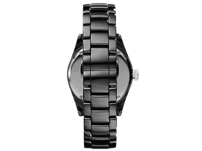 Armani AR1423 montre analogique en céramique noire