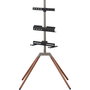One For All QUADPOD WM7475 Noyer - Support TV pour écran de 32 à 70 pouces