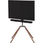 One For All Support TV Quadpod WM7475 Noyer pour écran de 32 à 70 pouces