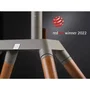 One For All Support TV Quadpod WM7475 Noyer pour écran de 32 à 70 pouces