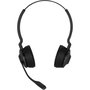 Jabra Engage 55 SE Stereo USB-C MS avec support et adaptateur DECT - Noir