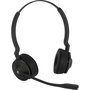 Jabra Engage 55 SE Stereo USB-C MS avec support et adaptateur DECT - Noir