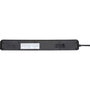 Brennenstuhl Eco-Line Multiprise 8 prises avec interrupteur, noir, 3 m