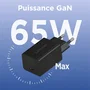 Lenovo Alimentación 65W Gan Nano USB-C GX21L58555