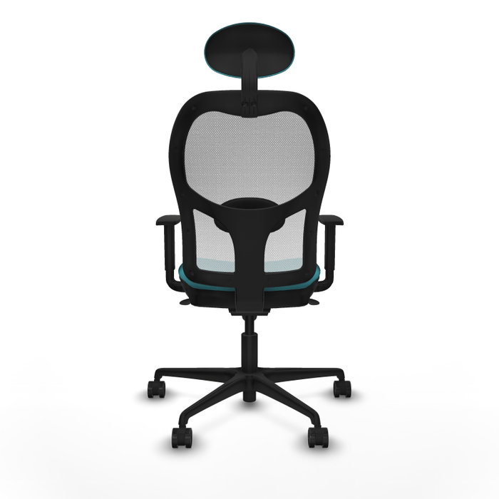 Piqueras y Crespo Chaise de Bureau Jorquera 1D036N1 Turquoise et Blanc Piqueras y Crespo Chaise de Bureau Jorquera 1D036N1 Turquoise et Blanc