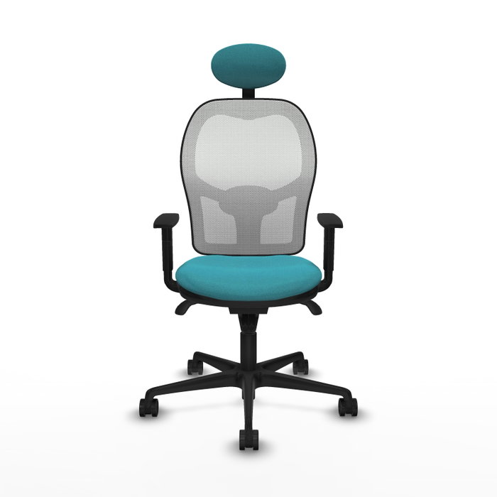 Piqueras y Crespo Chaise de Bureau Jorquera 1D036N1 Turquoise et Blanc Piqueras y Crespo Chaise de Bureau Jorquera 1D036N1 Turquoise et Blanc