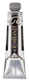 Rembrandt Peinture à l'huile Blanc transparent 40 ml