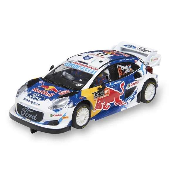 Scalextric Ford Puma WRC Montecarlo 2024 Classic Voiture Slot 1/32 19x9x10 cm