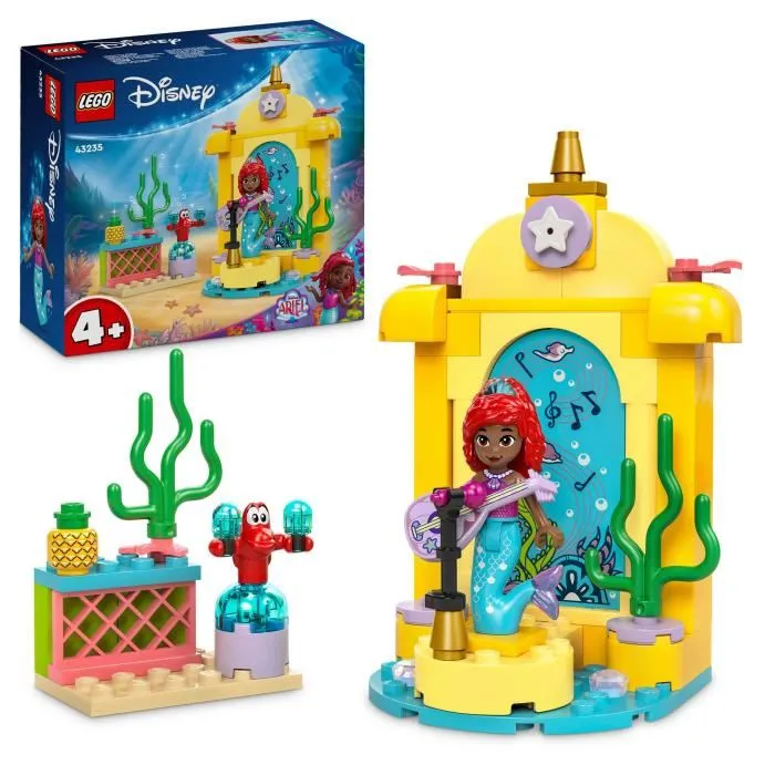 Lego Disney Princess 43235 Escena Musical de Ariel, Jeu de Construction pour Enfants Fans des Dessins Animés Disney Lego Disney Princess 43235 Escena Musical de Ariel, Jeu de Construction pour Enfants Fans des Dessins Animés Disney