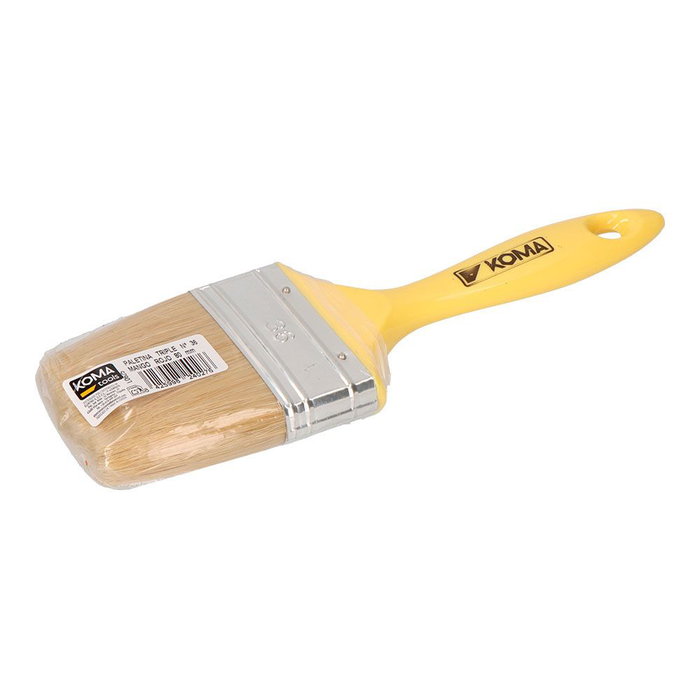 Koma Tools Réf 36 Palette triple manche jaune 75 x 242 mm, épaisseur 19 mm - Koma Tools