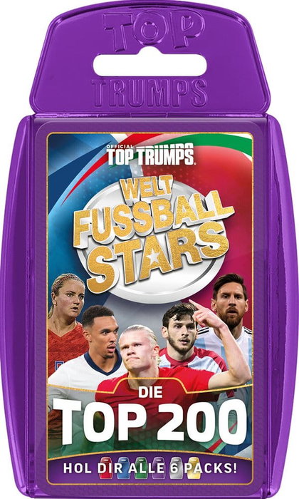 Winning Moves World Football Stars jeu de cartes 200 Pack (Allemand) Winning Moves World Football Stars jeu de cartes 200 Pack (Allemand)