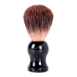 Bifull Blaireau de Rasage Manche Plastique Noir Poils de Blaireau