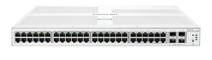 Hewlett Packard Enterprise Commutateur réseau Aruba Instant On 1930 48 ports Gigabit avec PoE+ et 4 ports SFP/SFP+ 1G/10G Hewlett Packard Enterprise Commutateur réseau Aruba Instant On 1930 48 ports Gigabit avec PoE+ et 4 ports SFP/SFP+ 1G/10G