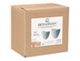 Ibergarden Lot de 2 pots carrés blancs 20 et 26 cm en céramique (Set de 2)