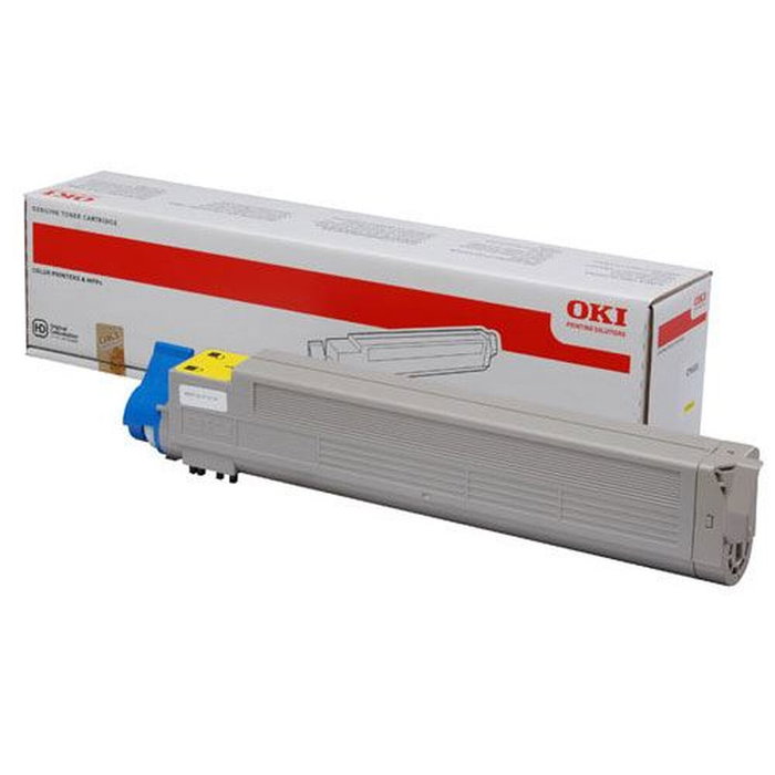 OKI Toner original 43837129 Jaune