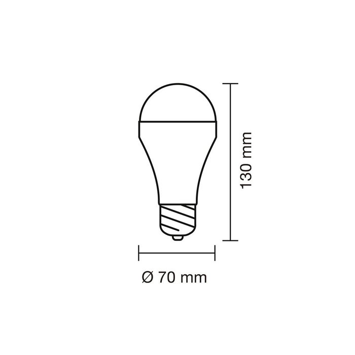Cristalrecord Ampoule LED Rechargeable USB E27 6W Dimmable 500 lm Cristalrecord Ampoule LED Rechargeable USB E27 6W Dimmable 500 lm