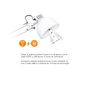 Cristalrecord Ampoule LED Rechargeable USB E27 6W Dimmable 500 lm