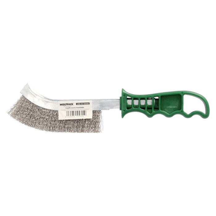 WOLFPACK LINEA PROFESIONAL Cepillo manual acero inox manche orange