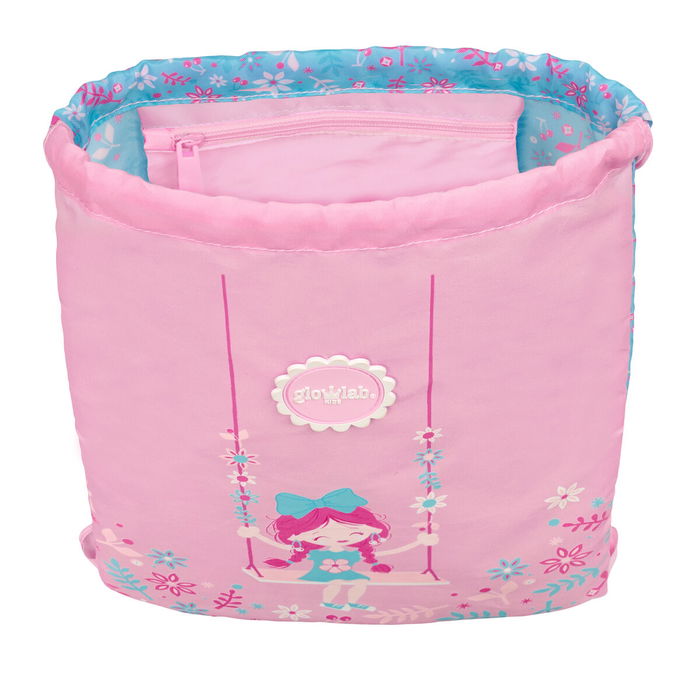 Sac à dos serré par des ficelles Glow Lab Swing Multicouleur 26 x 34 x 1 cm