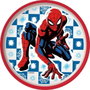 Licensing Assiette Antidérapante Bicolore Premium Spider-Man