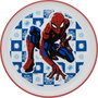 Licensing Assiette Antidérapante Bicolore Premium Spider-Man