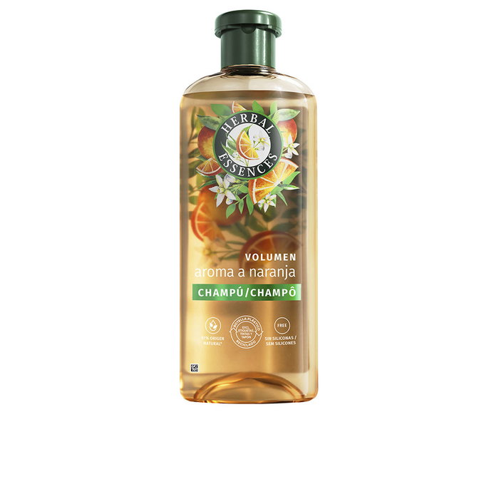 Herbal Essences Shampooing Volumateur Orange 350 ml Cheveux Fins Vegan Sans Silicones Herbal Essences Shampooing Volumateur Orange 350 ml Cheveux Fins Vegan Sans Silicones