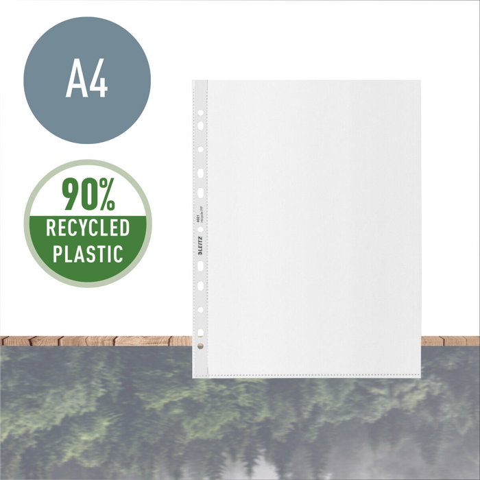Leitz Housses Recycle A4 Maxi Transparent 25 Unités