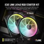 Corsair Fan LX140 RGB Black Doppelpack