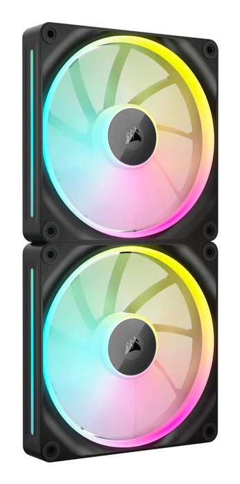 Corsair Fan LX140 RGB CO-9051028-WW Noir Pack de Deux Corsair Fan LX140 RGB CO-9051028-WW Noir Pack de Deux