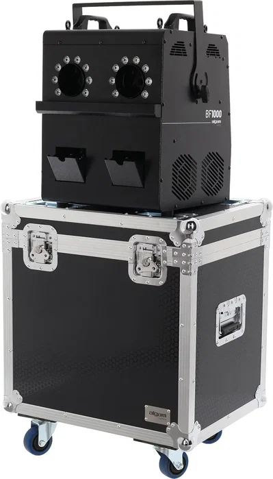 ALGAMLIGHT Flight Case avec roues pour X1 BF1000 - Malette de transport en contreplaqué, avec compartiment accessoires