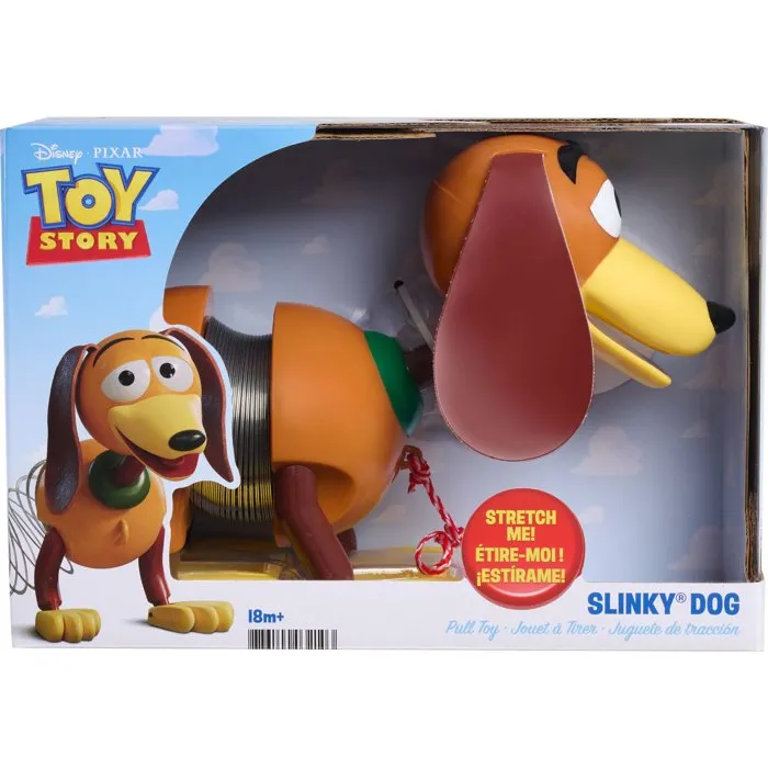 Disney - Figurine Zig-Zag Slinky Dog étirable Toy Story - Réf. 03210 - À partir de 18 mois