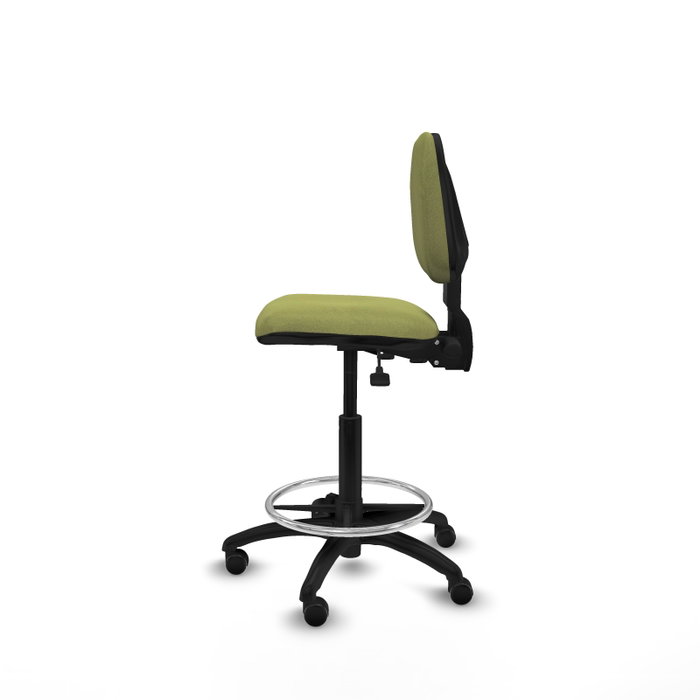 PIQUERAS Y CRESPO Tabouret Isso Asynchrone Tissu Vert olive PIQUERAS Y CRESPO Tabouret Isso Asynchrone Tissu Vert olive