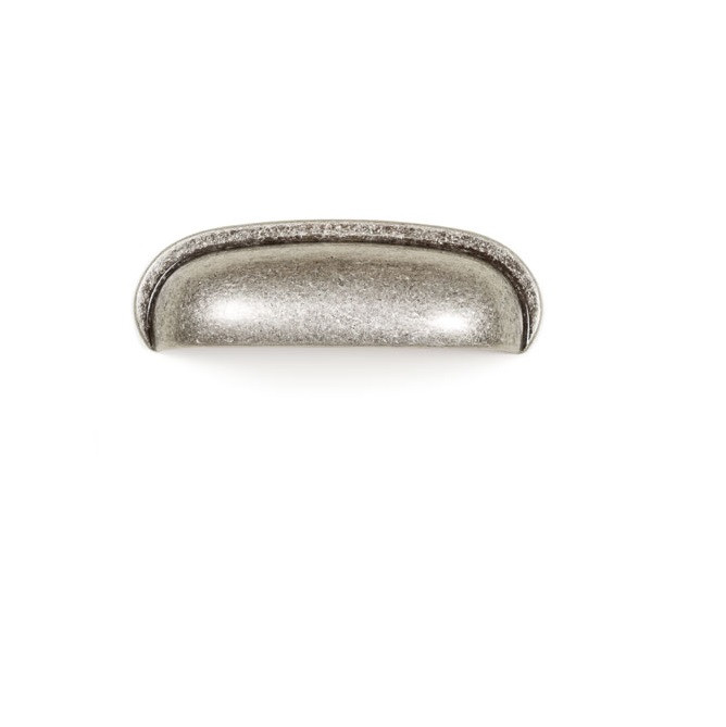 VIEFE Tirador de concha Aura, acabado plata antigua VIEFE Tirador de concha Aura, acabado plata antigua