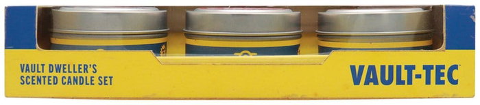 FaNaTtik Fallout pack 3 bougies Vault Dweller's 6 cm