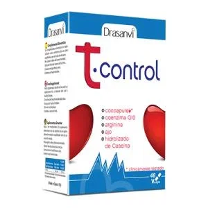 DRASANVI T-Control 48 gélules Complément alimentaire circulation cardiovasculaire Cocoapure Coenzyme Q10 DRASANVI T-Control 48 gélules Complément alimentaire circulation cardiovasculaire Cocoapure Coenzyme Q10