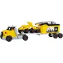 Klein Jouet de Construction Camion à Monter 4 en 1 Caterpillar Jaune et Noir - Jeu d'Outils avec Tournevis pour Enfants Dès 3 Ans