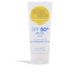 Bondi Sands Crème Solaire Visage et Corps SPF50+ à la Noix de Coco et à la Vitamine E - 150 ml - Résistante à l'Eau (4h)