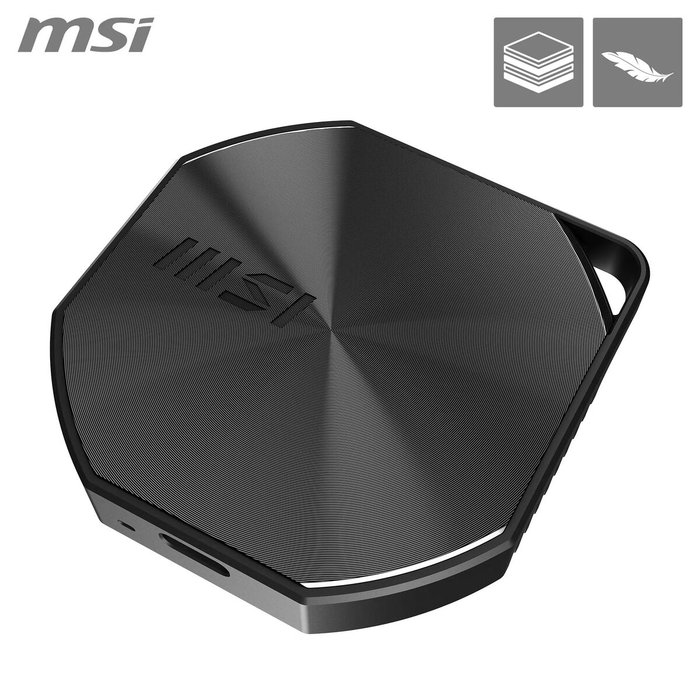 Disque Dur Externe MSI DATAMAG Noir 1 TB SSD