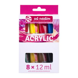 Talens Art Creation Set de peinture acrylique 8 x 12 ml