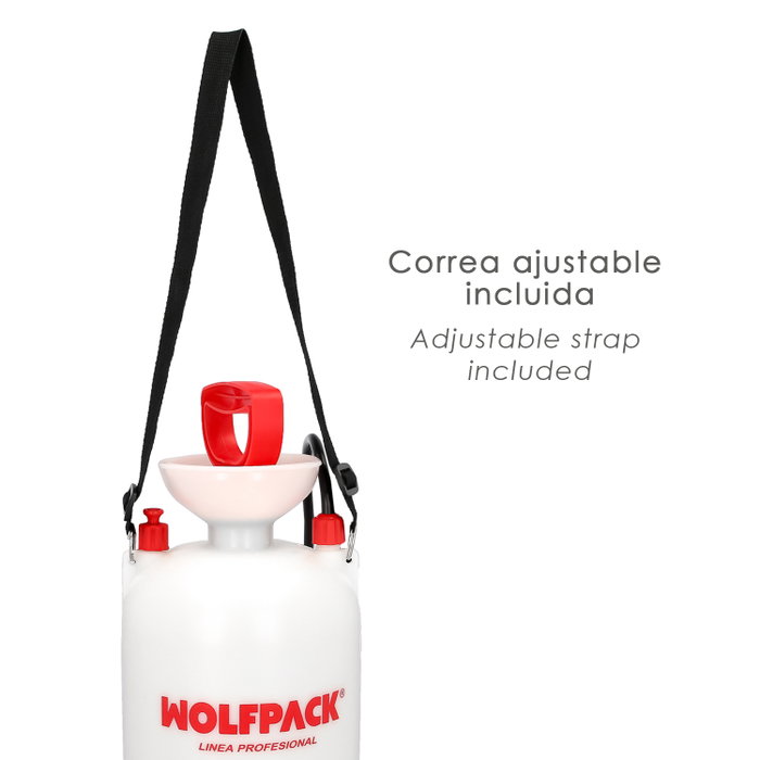 WOLFPACK LINEA PROFESIONAL Sulfatadora Manuelle 8 Litres Pression Prévia
