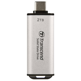 Transcend SSD ESD300S 2 To USB-C Silver