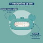 Dodie Trousse de soin Les essentiels bleu