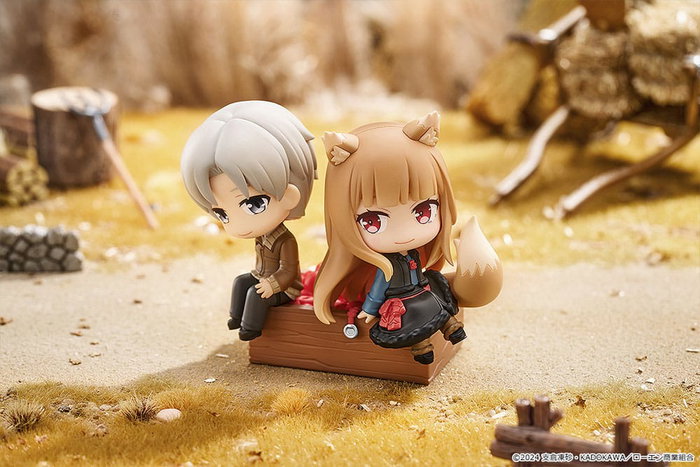 Good Smile Company Spice and Wolf : Lawrence & Holo figurine mini Memory Good Smile Company Spice and Wolf : Lawrence & Holo figurine mini Memory