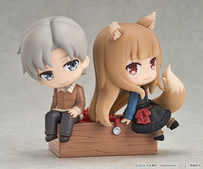 Good Smile Company Spice and Wolf : Lawrence & Holo figurine mini Memory Good Smile Company Spice and Wolf : Lawrence & Holo figurine mini Memory