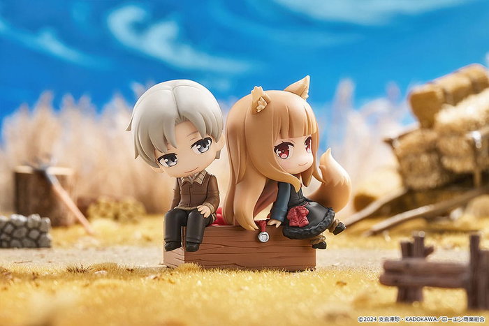 Good Smile Company Spice and Wolf : Lawrence & Holo figurine mini Memory Good Smile Company Spice and Wolf : Lawrence & Holo figurine mini Memory